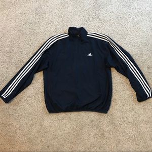Adidas half zip vintage pull over